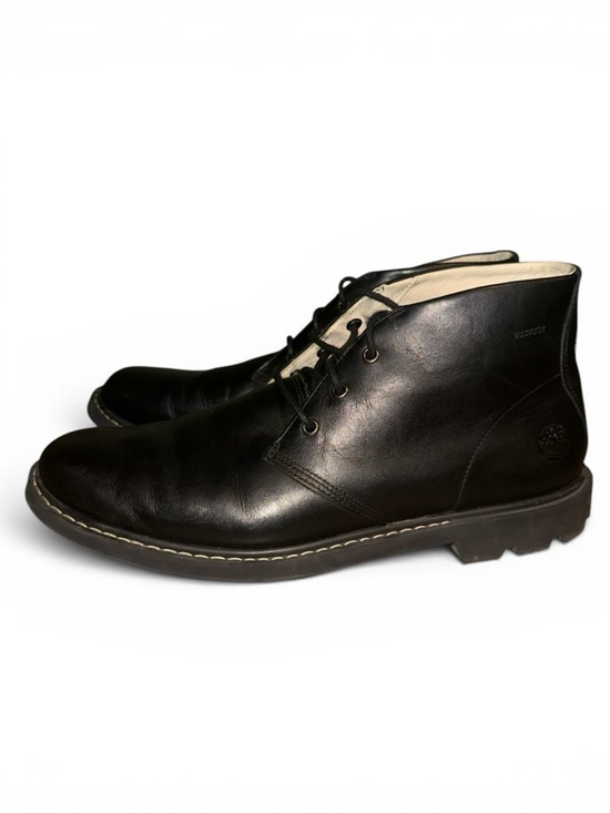 Timberland Belanger Chukka Men\'s Black Full Grain Waterproof Leather Boots A2NK4 main image 5